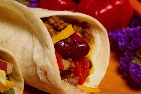677042 Burrito A4 Photo Print