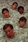 677063 Up To Neck In Money A4 Photo Print