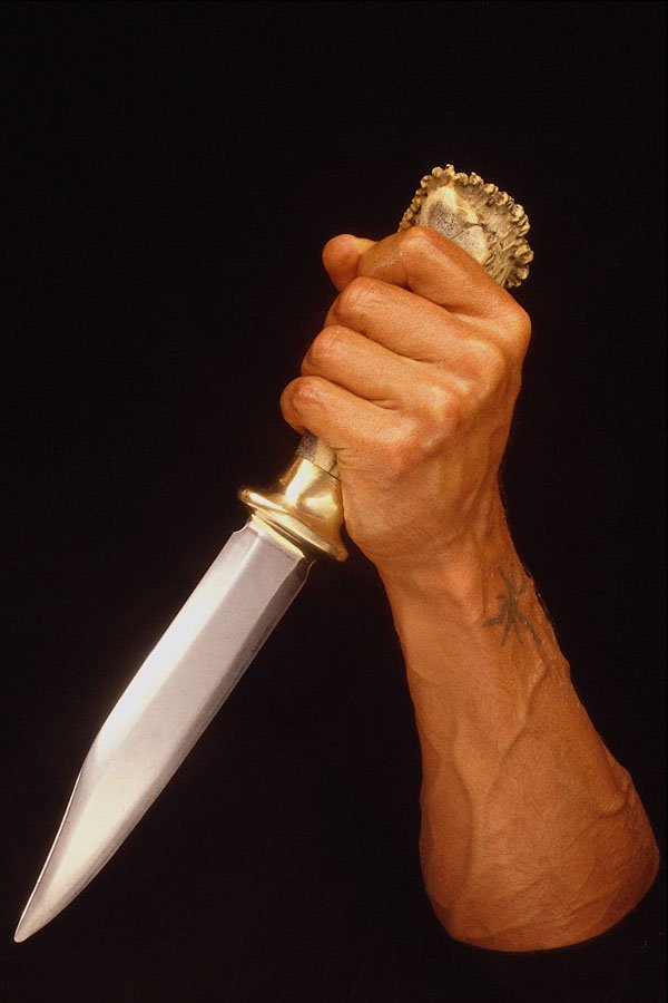 677064 Dagger, Hand A4 Photo Print