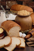 677067 Home style Breads With Ingredients A4 Photo Print