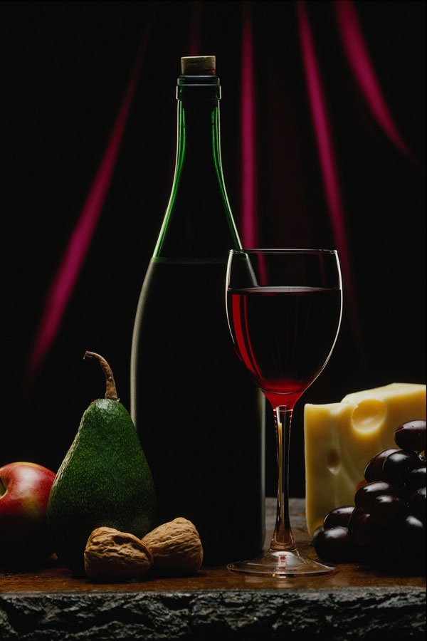 677099 Wine Bottle A4 Photo Print