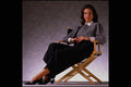 678025 Girl In Director's Chair A4 Photo Print