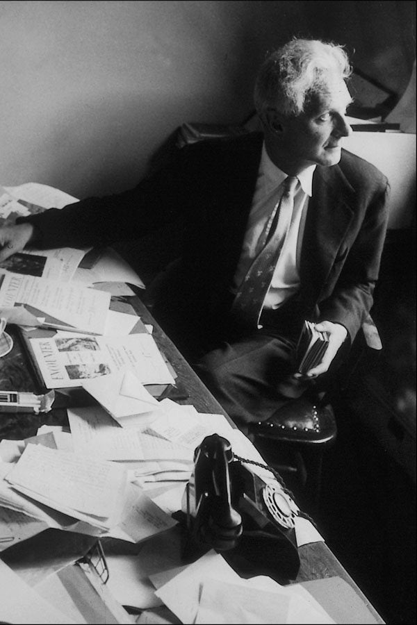 679057 Stephen Spender, 1958, PA193743 A4 Photo Print