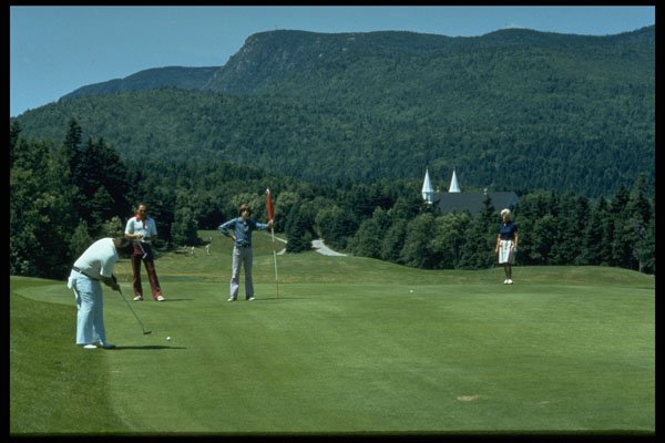681005 Famous Keltic Lodge Golf Course, Cape Breton, Nova Scotia A4 Photo Print