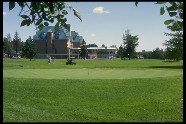 681006 In Front Of The Clubhouse, Quebec, Canada A4 Photo Print