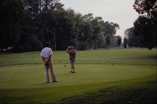 681045 Golf Course, Niagara Region, Ontario, Canada A4 Photo Print