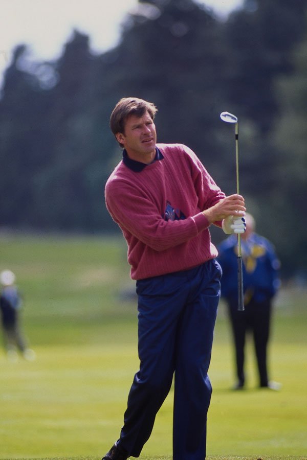 681049 Nick Faldo, PGA Championship, Wentworth, U.K. A4 Photo Print