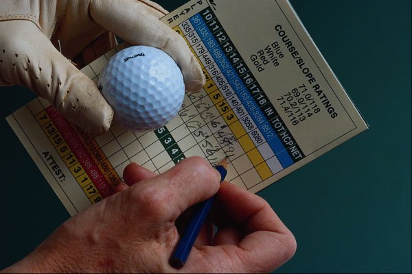 681068 Signing The Scorecard A4 Photo Print
