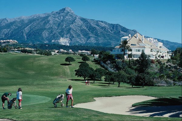 681081 Los Naranjos Golf Course, Marbella, Malaga Province, Spain A4 Photo Print