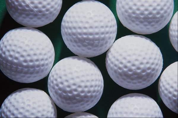 681090 Plastic Golf Balls A4 Photo Print