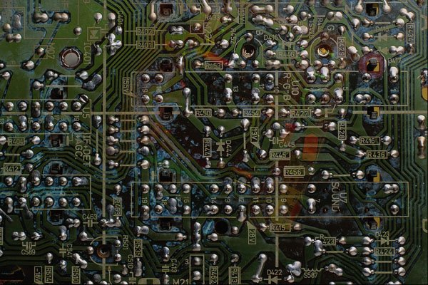 682002 Circuit Board A4 Photo Print