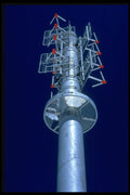682057 Telecommunications Antenna On Mount Stockhorn, Switzerland A4 Photo Print