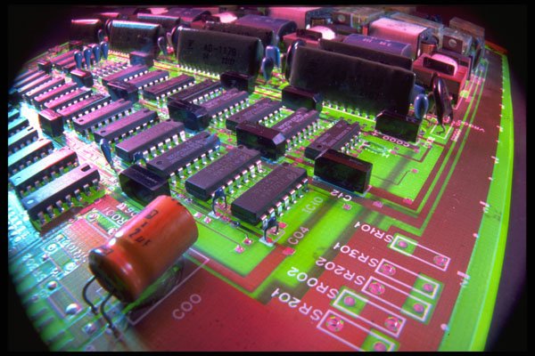 682072 Telephone Circuit Board A4 Photo Print