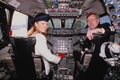 682095 Duchess Of York At The Flight Controls A4 Photo Print