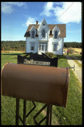 683005 Rural Farmhouse, Cape Breton, Nova Scotia A4 Photo Print