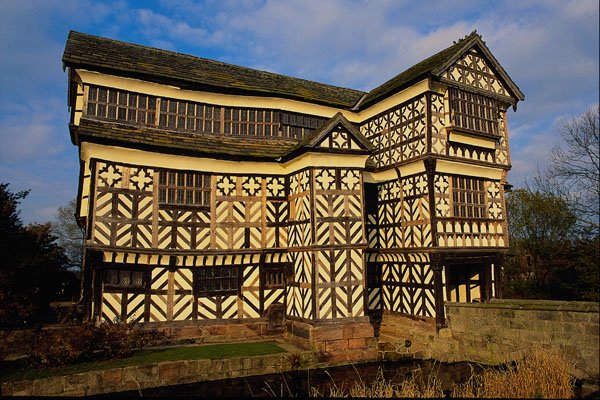 683028 Little Morton Hall, Cheshire, England A4 Photo Print