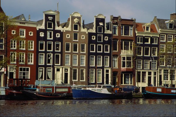 683031 17th century Gabled Houses, Amsterdam, Netherlands A4 Photo Print