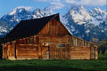 683037 Old Cabin, Grand Teton National Park, Wyoming, U.S.A. A4 Photo Print