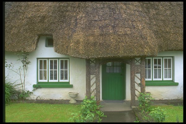 683041 Adare House Door And Windows, Ireland A4 Photo Print