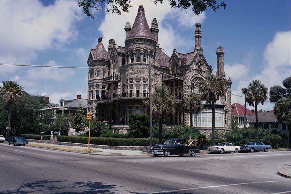 683045 Classic Old Mansion On Galveston Island, Texas, U.S.A. A4 Photo Print