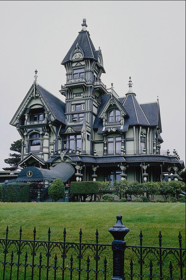 683066 Victorian Style House In California, U.S.A. A4 Photo Print