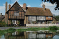 683096 Old House And Village Pond, Aldbury, Hertfordshire A4 Photo Print