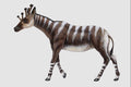 684023 Giraffokeryx, Mammal, Miocene A4 Photo Print