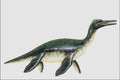 684051 Peloneutes, Reptile, Mesozoic A4 Photo Print