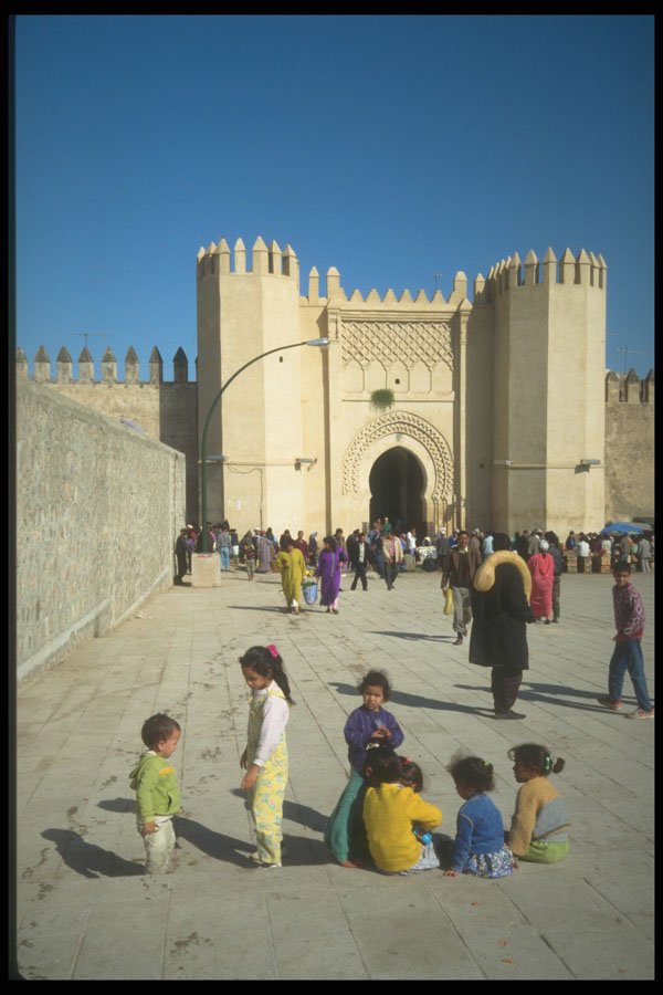 685000 Daily Life In Front Of 1,200 Years Of History, Morocco A4 Photo Print