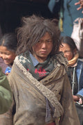 685027 Nomadic Tibetan Boy, Lhasa, Tibet A4 Photo Print