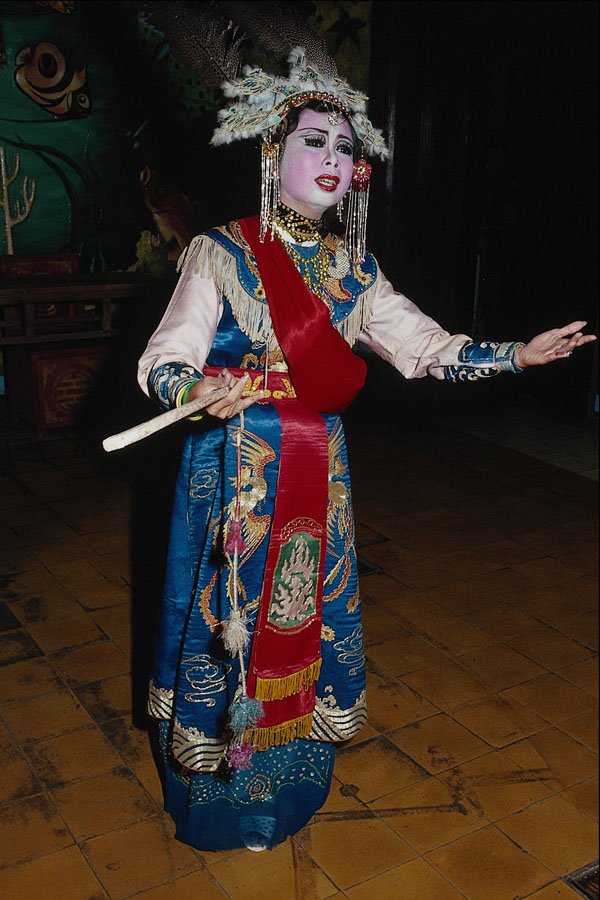 685063 A Tuong Performer At The Dao Tan Theater, Vietnam A4 Photo Print