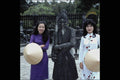 685077 Models In Traditional Ao Dai Pose With A Military Mandarin A4 Photo Print