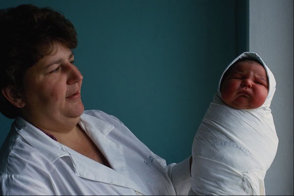 686073 In A Russian Hospital A4 Photo Print