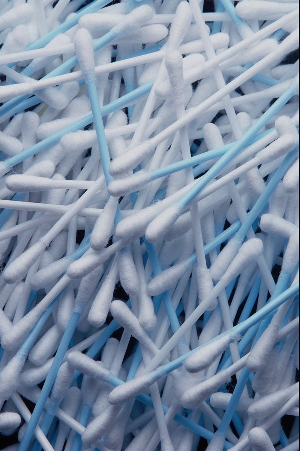 686094 Background Of Cotton Swabs A4 Photo Print