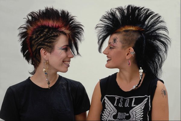 688049 Hairstyles, Punks A4 Photo Print