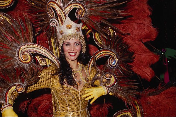 688072 Costume For Brazilian Carnival A4 Photo Print