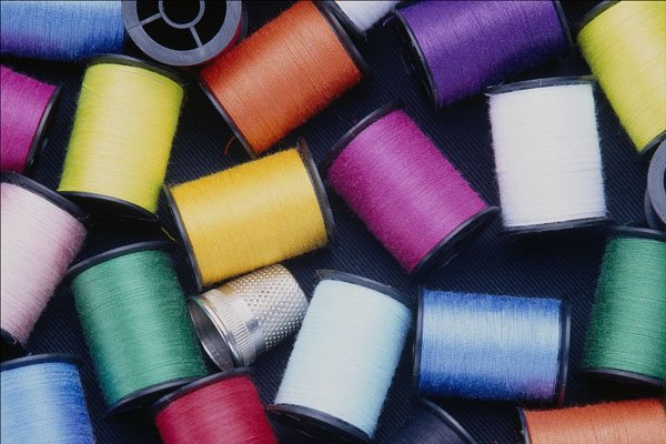 689005 Spools Of Thread A4 Photo Print