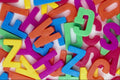 689013 Colorful Plastic Letters A4 Photo Print