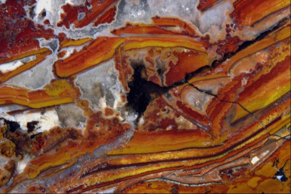 689022 Orange And Yellow Jasper A4 Photo Print