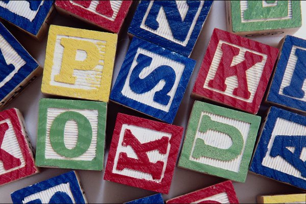689048 Wooden Blocks A4 Photo Print