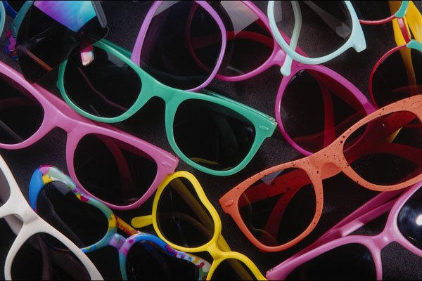 689050 Colorful Sunglasses A4 Photo Print