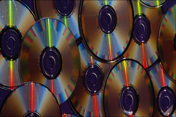 689070 Compact Discs A4 Photo Print