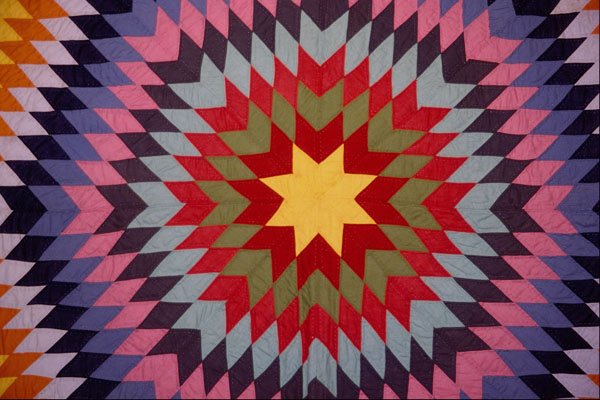 689075 Patchwork Quilt A4 Photo Print
