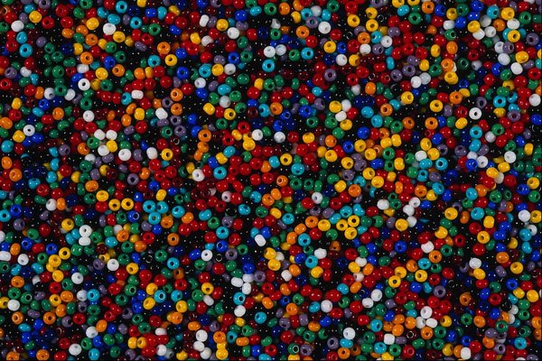 689078 Beads A4 Photo Print