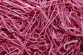 689091 Background Of Red Rubber Bands A4 Photo Print