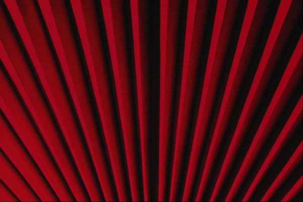 689096 Red Abstract Shape A4 Photo Print