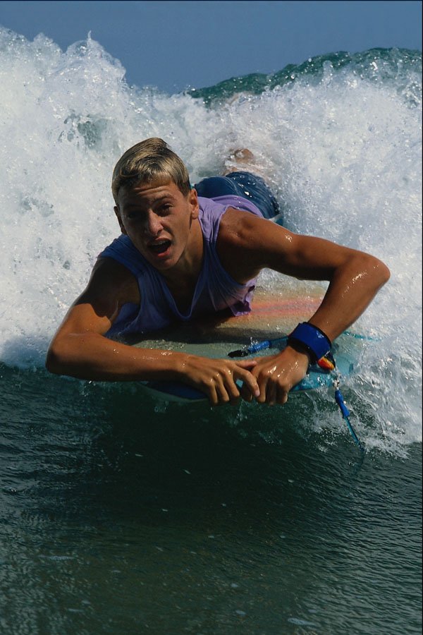 690011 Body Boarding A4 Photo Print