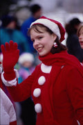 690014 Girl In Christmas Parade, Ottawa, Canada A4 Photo Print