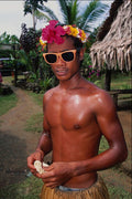690017 Male Dancer, Island Of Pohnpei, Micronesia A4 Photo Print