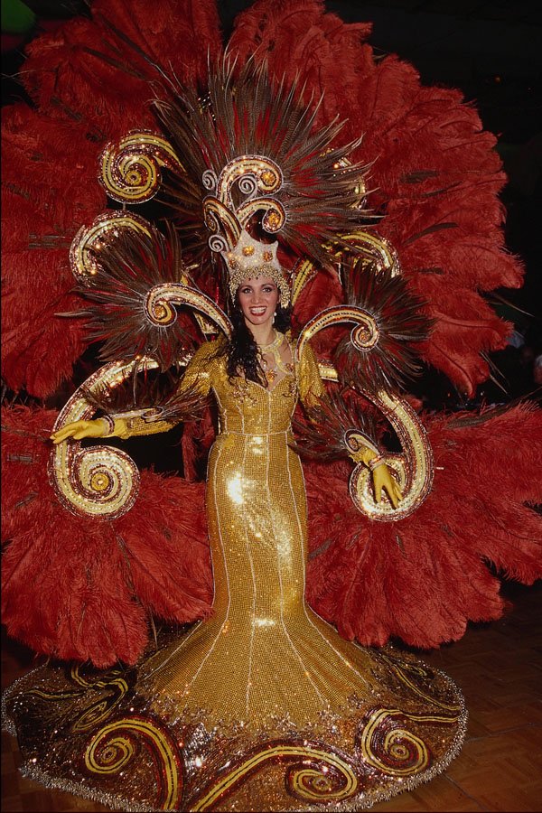 690030 Costume For Brazilian Carnival A4 Photo Print
